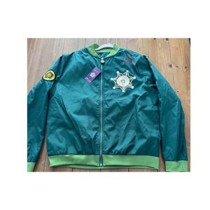 Supernatural Join The Hunt‎ Bomber Jacket Green Anime TV Show Merch Size L